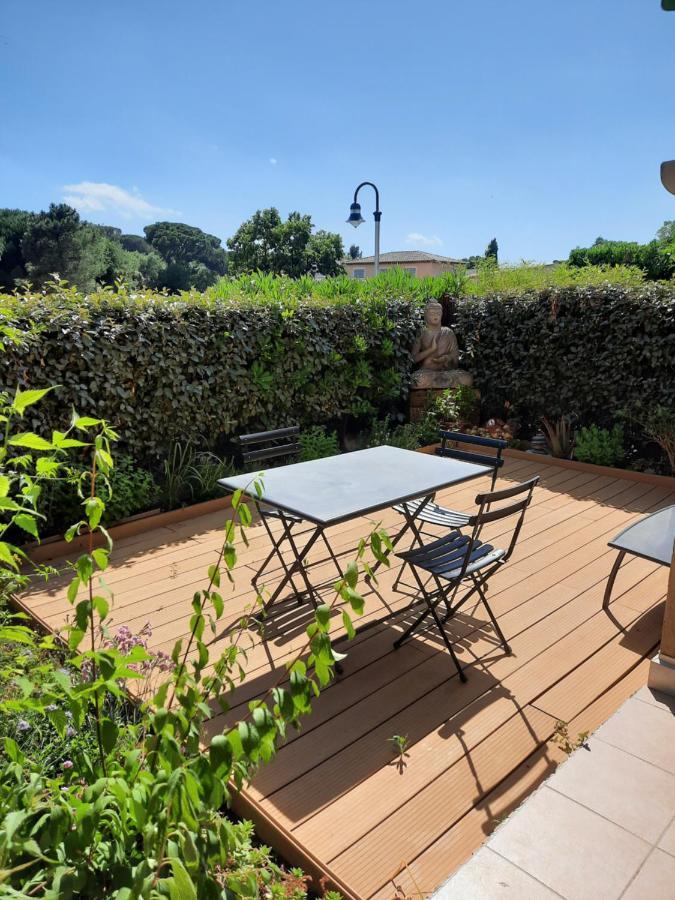 Rez De Jardin Zen, 50 M2, Aux Portes De L Esterel Et Proche Mer, Parking Gratuit Frejus Bagian luar foto